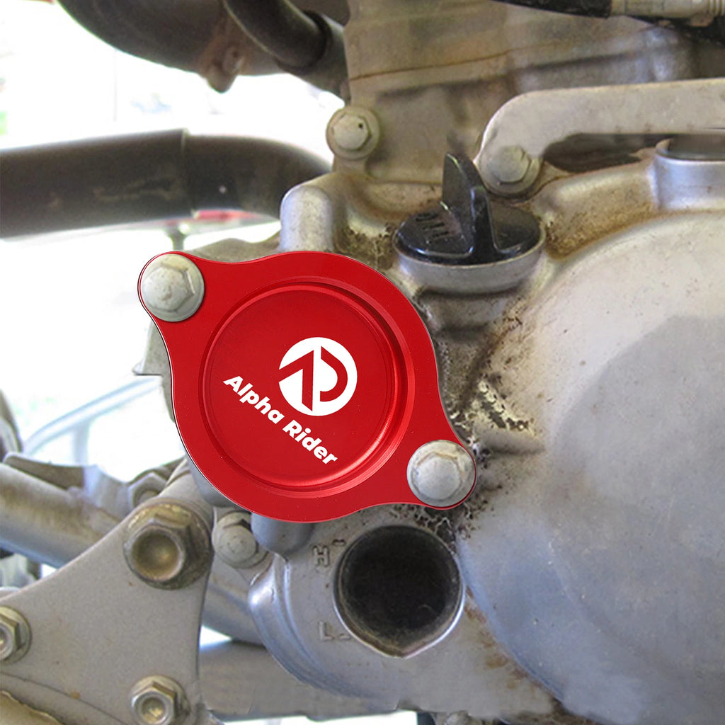 Aluminum Oil Filter Cover with O-ring for Honda TRX450R TRX450ER (2006–2014)