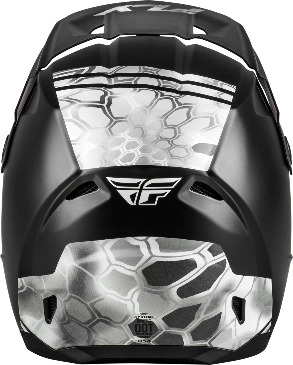 Kinetic Verdict Off-Road Helmet for FLY RACING (2X-Large, Black/Grey)