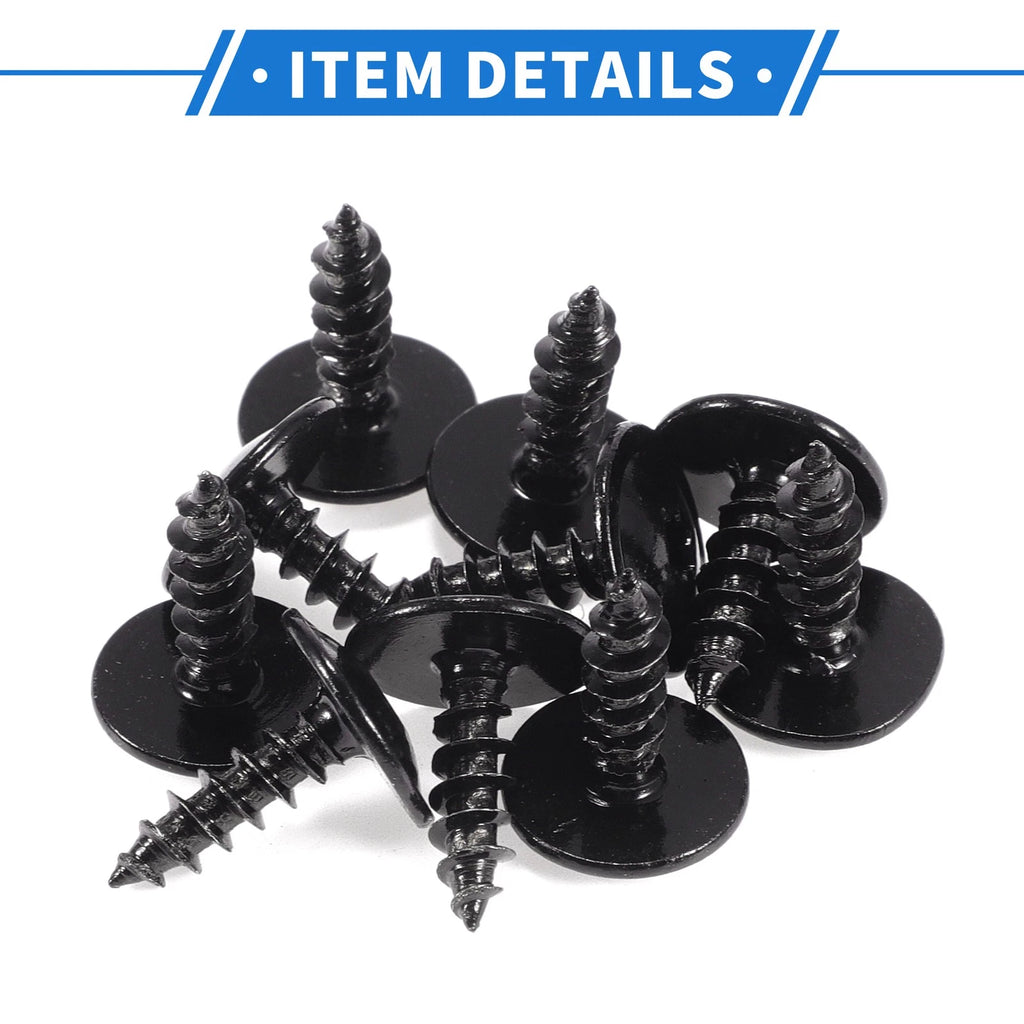 10 Pcs Fender Liner Splash Shield Bumper Cover Screw for Audi A3 (2006–2013)