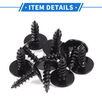 10 Pcs Fender Liner Splash Shield Bumper Cover Screw for Audi A3 (2006–2013)