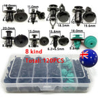 Mixed Size Fastener Clips for Door Interior Panel Bumper Fender - AU
