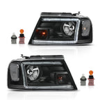 LED DRL Headlights for Ford F150 Lincoln Mark LT (2004–2008)