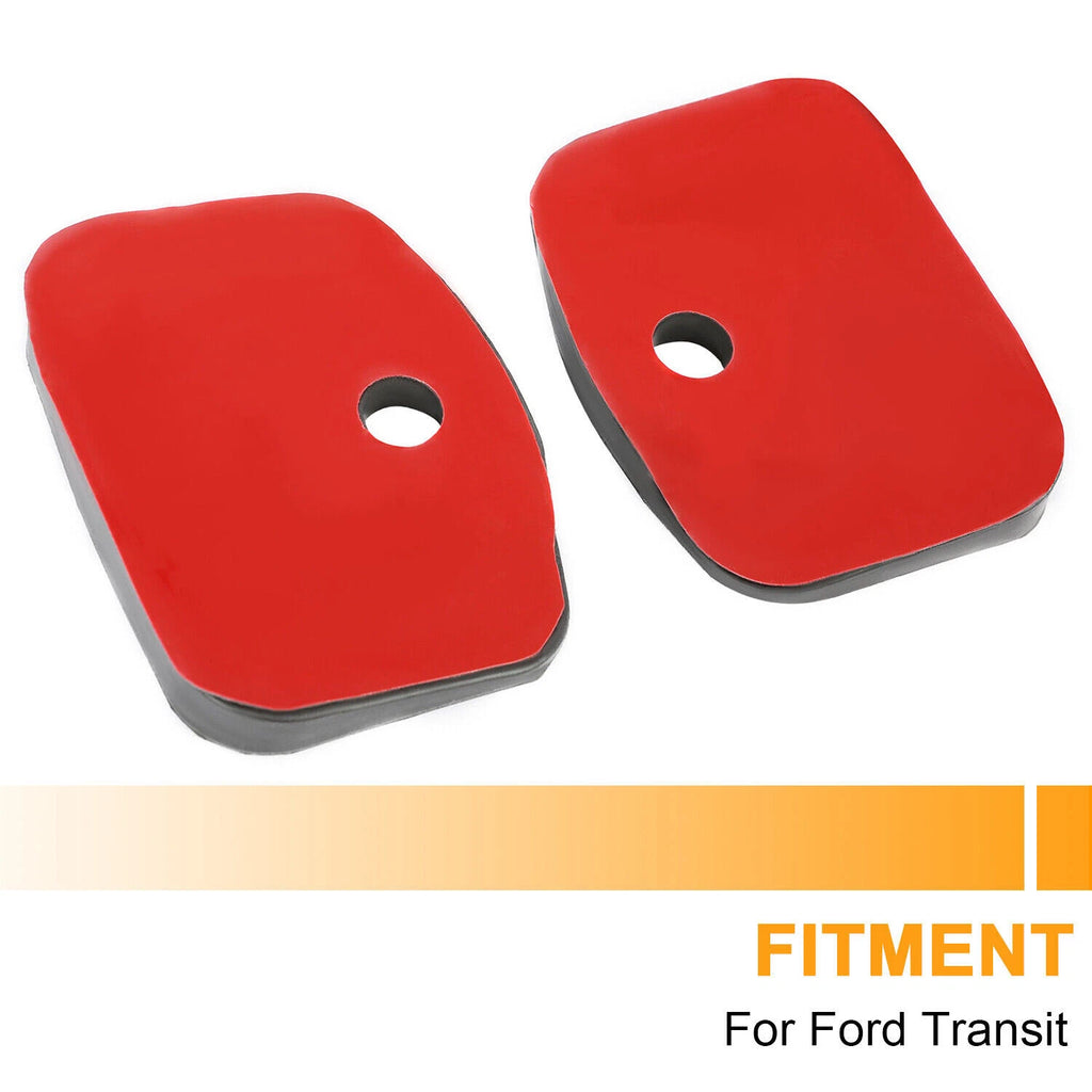 Pair Black Roof Rail Pads for Ford Transit