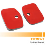 Pair Black Roof Rail Pads for Ford Transit