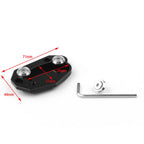Side Stand Kickstand Plate Pad for Kawasaki ZX6R ZX10R Z1000 ER6N Z800 Versys (Fits Multiple Models)