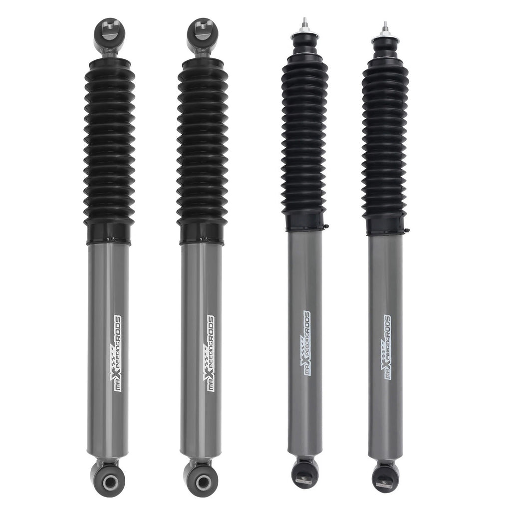 Off-Road Lift Shock Set for Jeep Wrangler TJ (1997–2006) 3.5-4.5" Front, 0-3" Rear