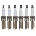 Set of 6 Bosch Double Iridium Spark Plugs for F-150 Taurus MKS (2010–2019)