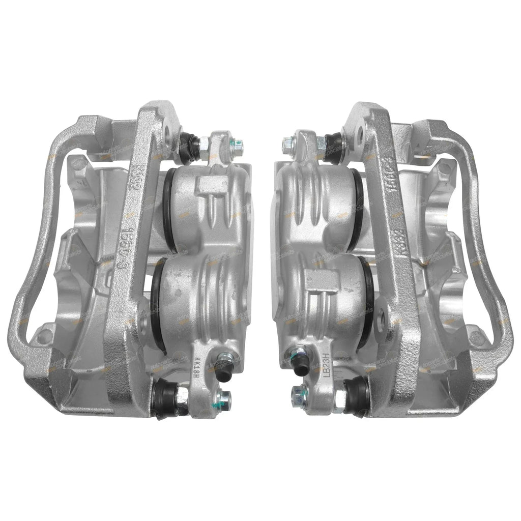 Front LH+RH Disc Brake Calipers + Pads for Ford Falcon AU (2000-2003)