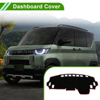 Dashboard Cover for Mitsubishi Delica Mini B34A B35A B37A (Black Red)