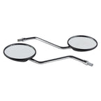 Left-Hand Right-Hand Thread Mirrors for Yamaha DT400 RD400 RD125 RD200 RD250 (1974–1980)