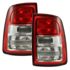 Halogen Tail Light Pair for RAM 2500 3500 (2019–2024) Chrome W/ Bulb