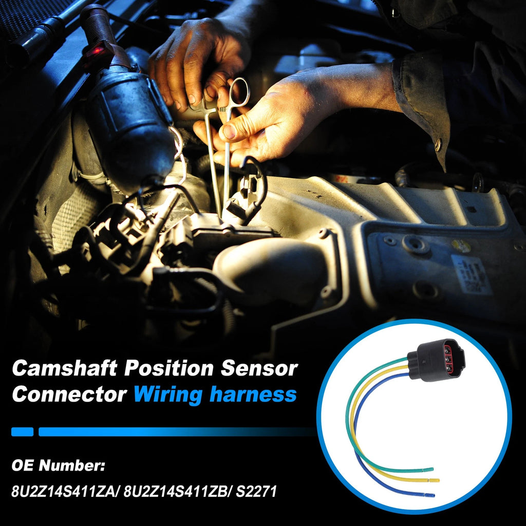 Camshaft Position Sensor Connector Wiring Harness for Ford (2008–2010)