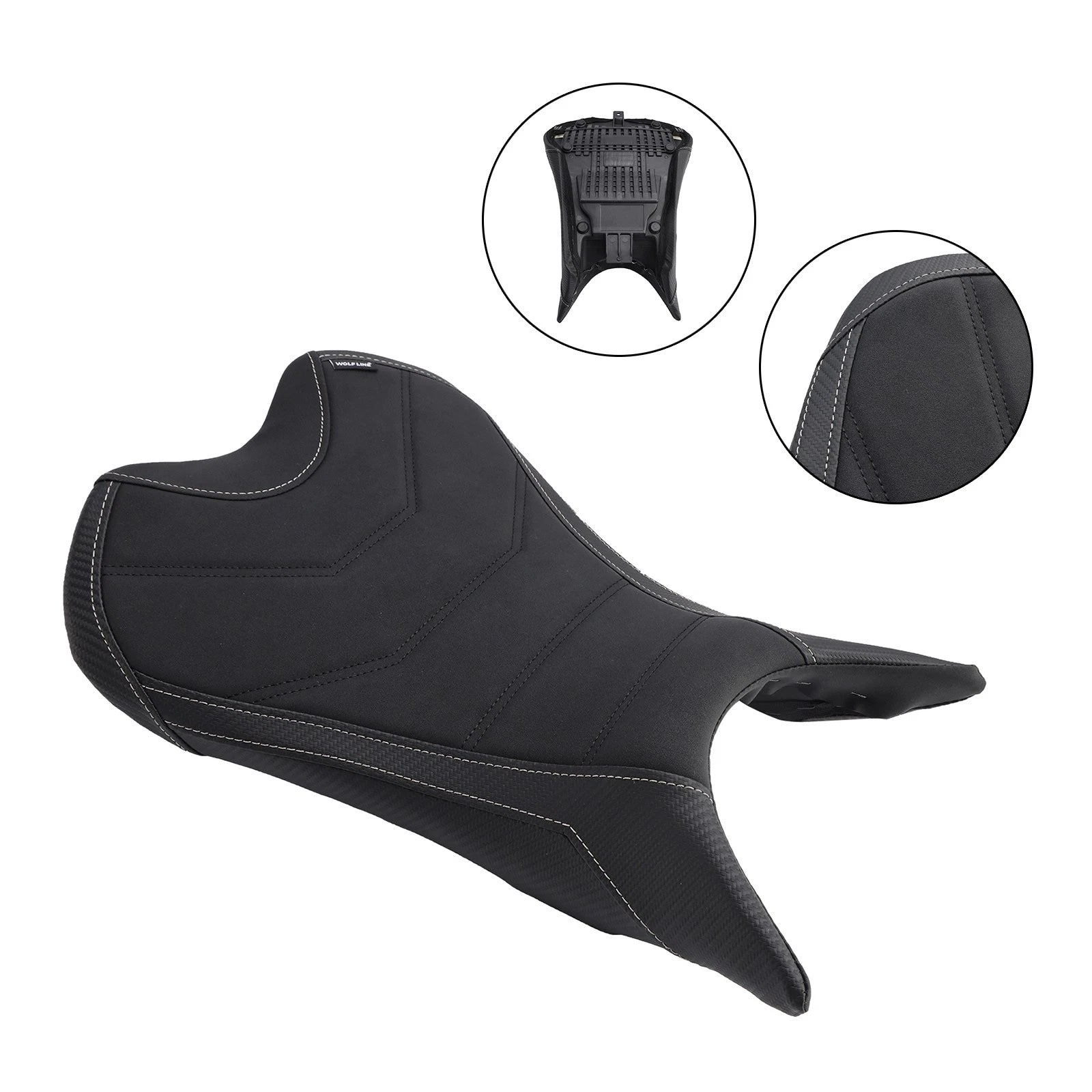 Front Driver Seat Cushion for Street Triple 765/S/R (2023–2024)