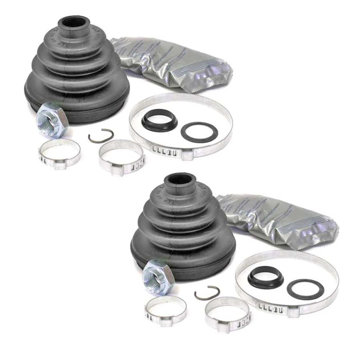 Set of 2 Outer Axle Boot Kits 300 402 for Audi 4000 VW Golf Cabriolet