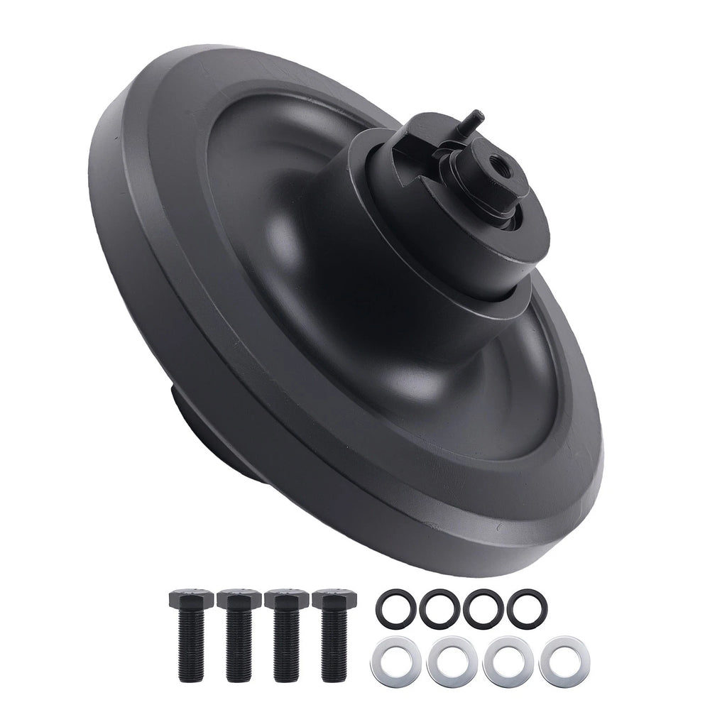 Black Steel Rear Idler Roller for Kubota SVL Series (2014–2023)
