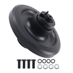 Black Steel Rear Idler Roller for Kubota SVL Series (2014–2023)