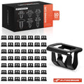 50Pcs Metal Grille & Bumper Cover Clips for Chevy