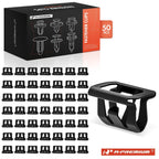 50Pcs Metal Grille & Bumper Cover Clips for Chevy