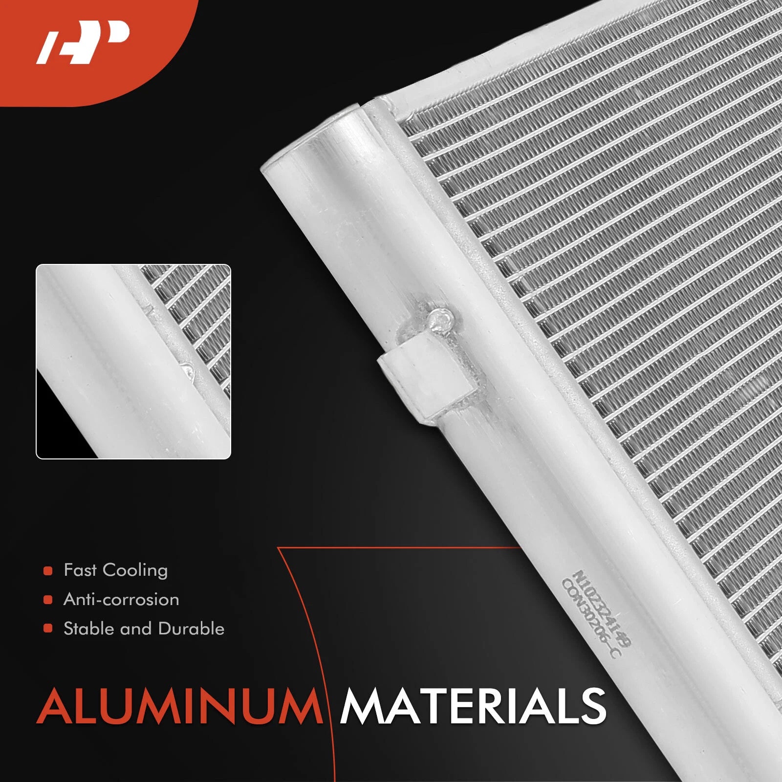 A/C Condenser with Receiver Drier for Kia Seltos (2021-2023)