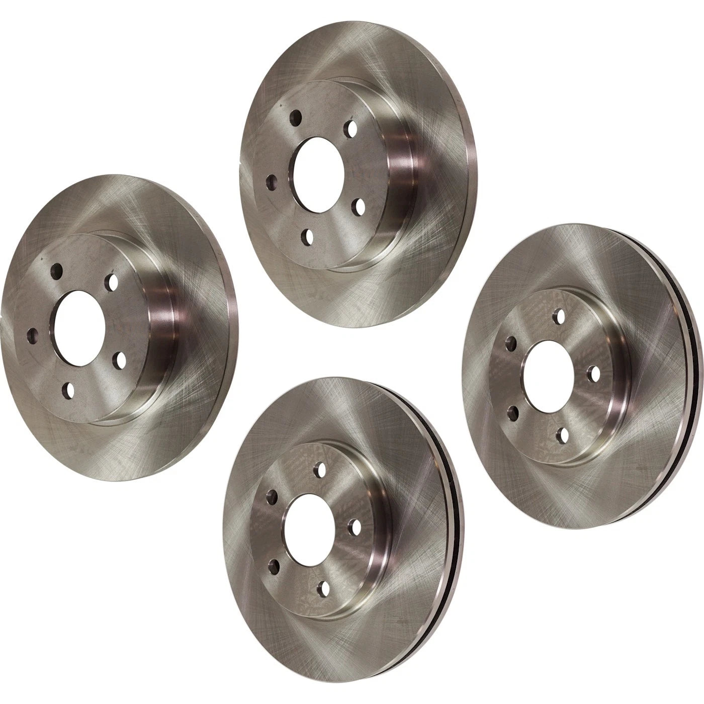 Set of 4 Brake Disc Rotors for Chevy Malibu Pontiac G6 (2006–2007)