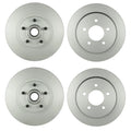 Disc Brake Rotors Kit for Ford (304.9mm Front, 285mm Rear)