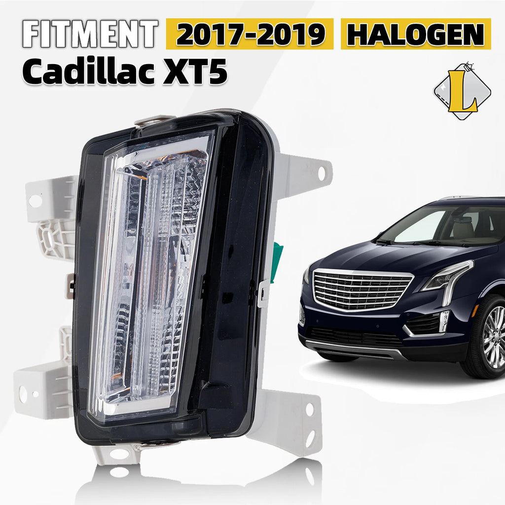 Halogen Front Parking Signal Light Corner Left for Cadillac XT5 (2017–2019)