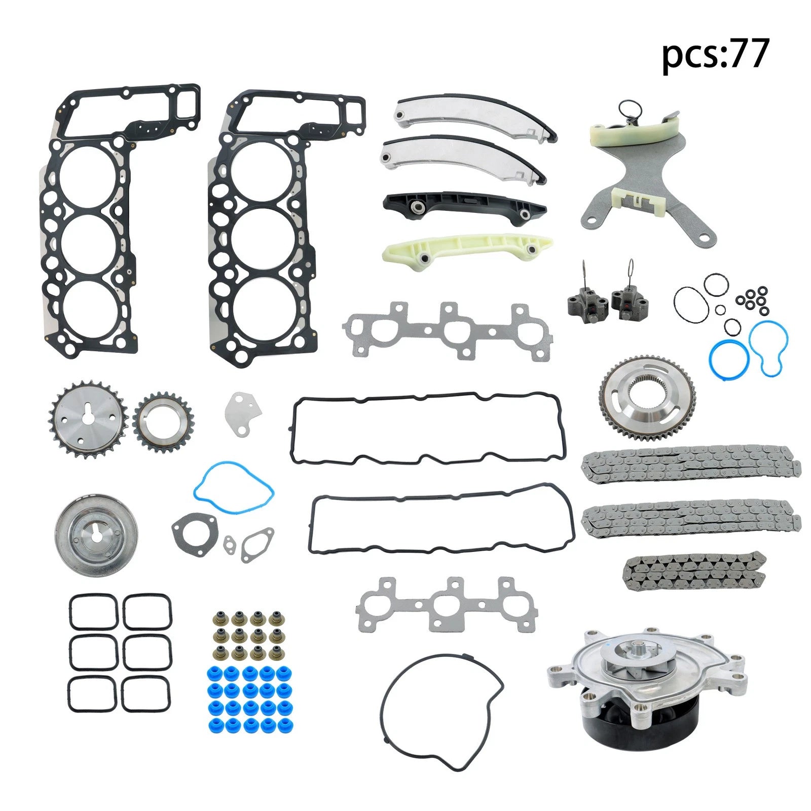 Timing Chain Kit & Head Gasket Set for Jeep Commander Grand Cherokee Liberty (2006–2010)