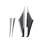 2X Side Door Wing Emblem Badge Stickers for
