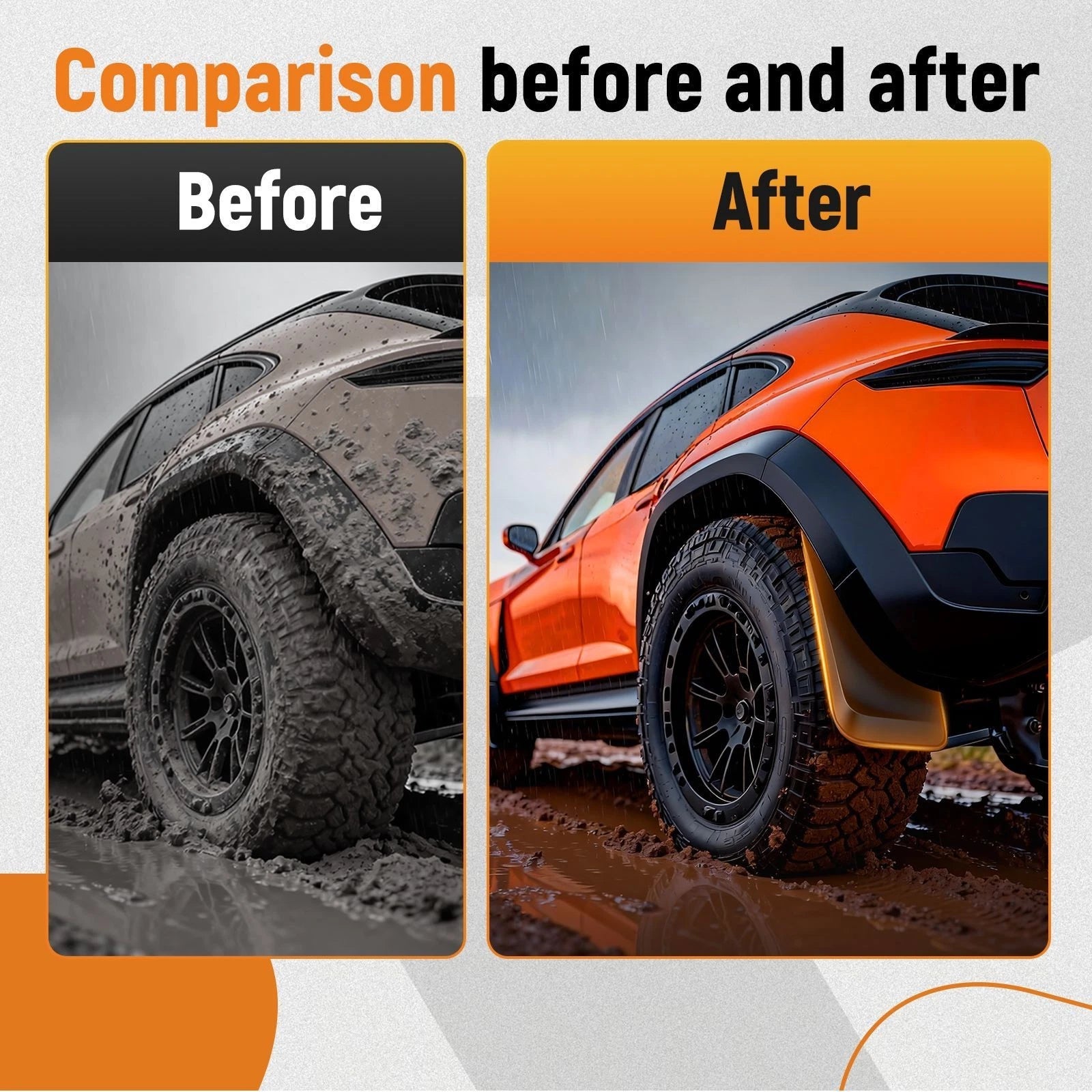 Mud Guards for Toyota Tacoma (2005-2015)