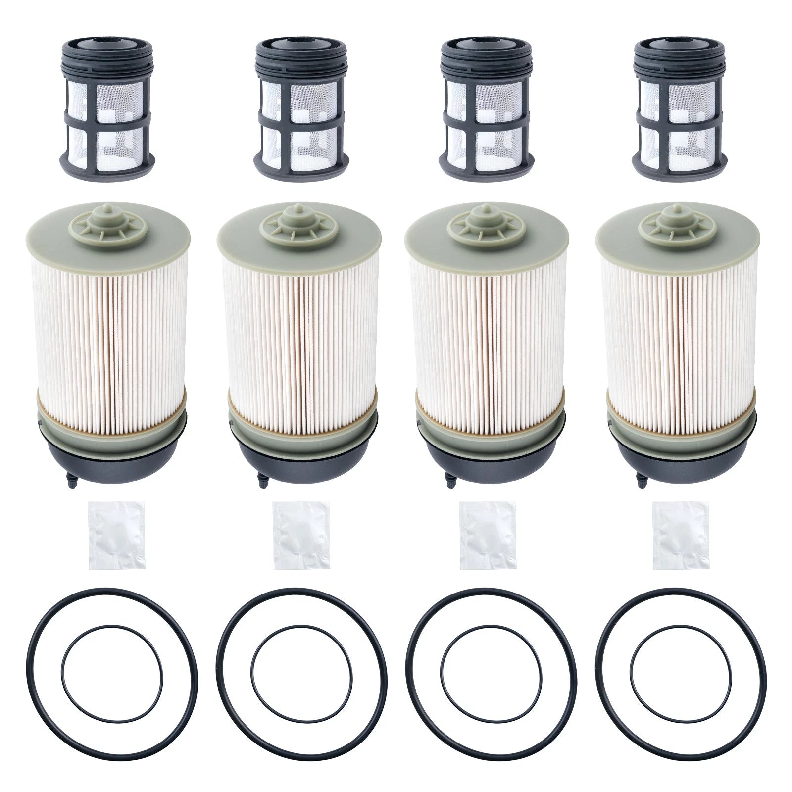4Pack Fuel Filter for Detroit Diesel DD13/DD15/DD16 (2014–2024) A4720921705