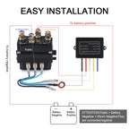 Wireless Winch Solenoid Relay for Warn KFI UTV ATV (250A 12V)