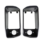 Set of 2 Black Headlight Bezels for Club Car DS (1993–Present)