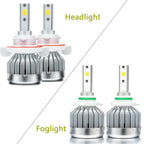 H13 LED Headlight and Fog Light for Dodge Ram 1500/2500/3500 (2010-2012)