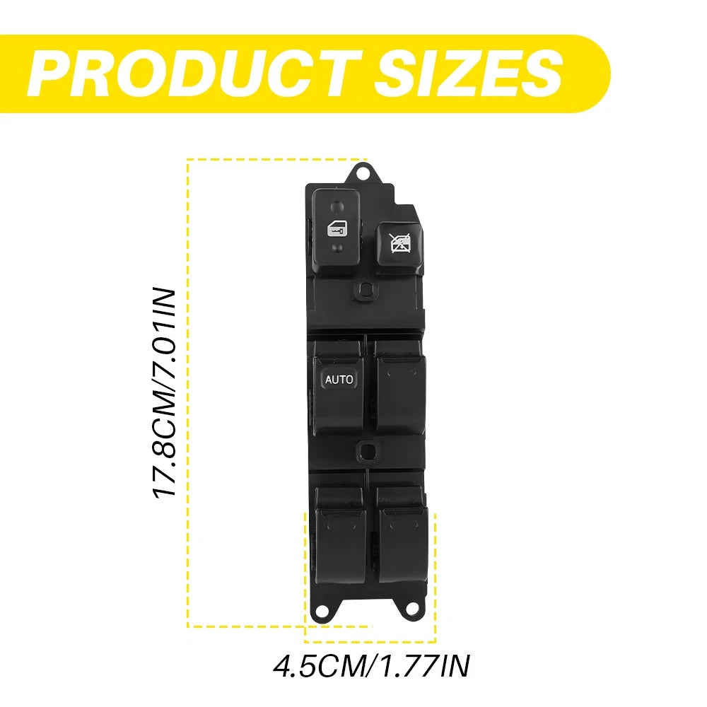 Electric Power Window Control Switch for Toyota (YYYY–YYYY)