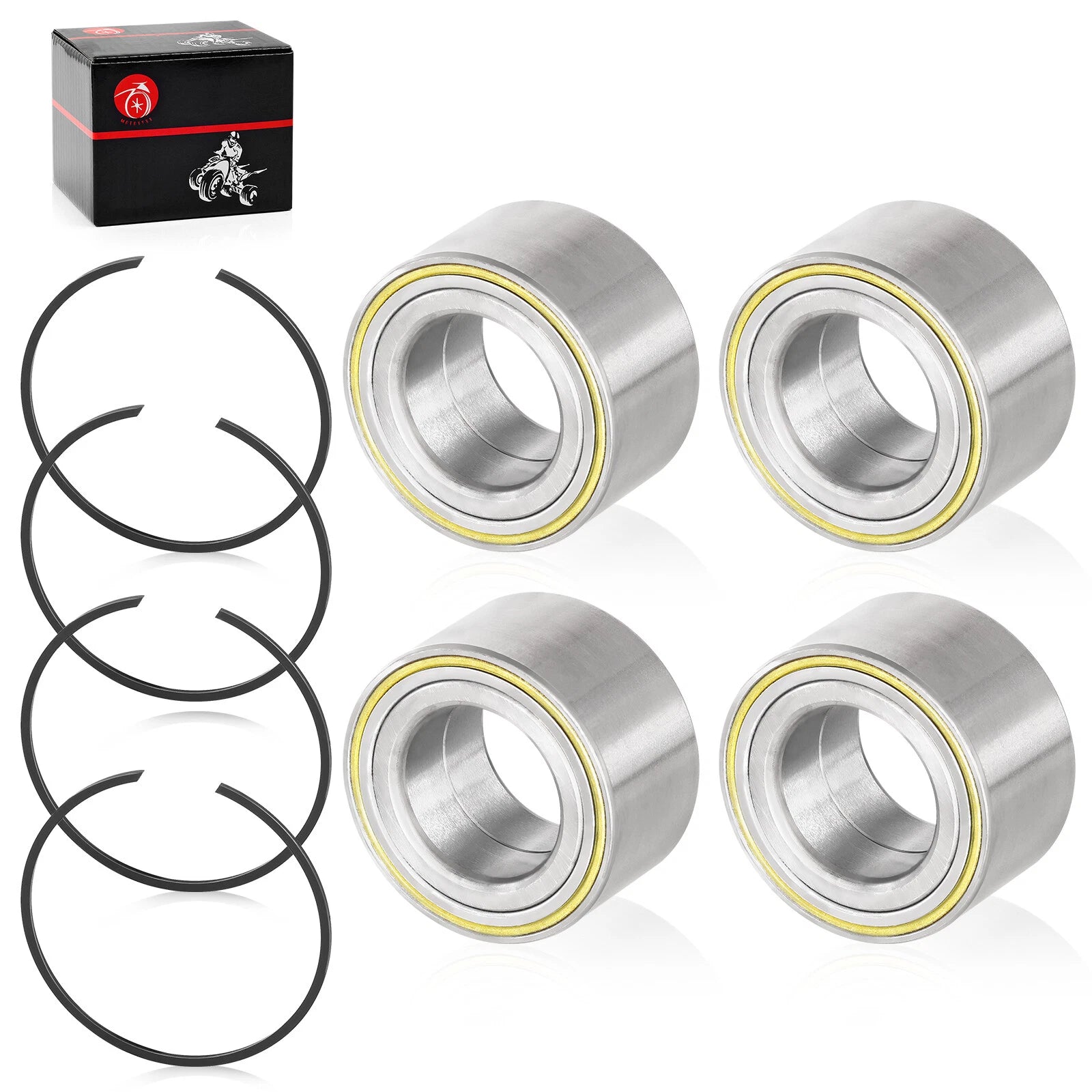 Front and Rear Wheel Bearings for Can-Am Maverick X3 (2017–2023) 293350129
