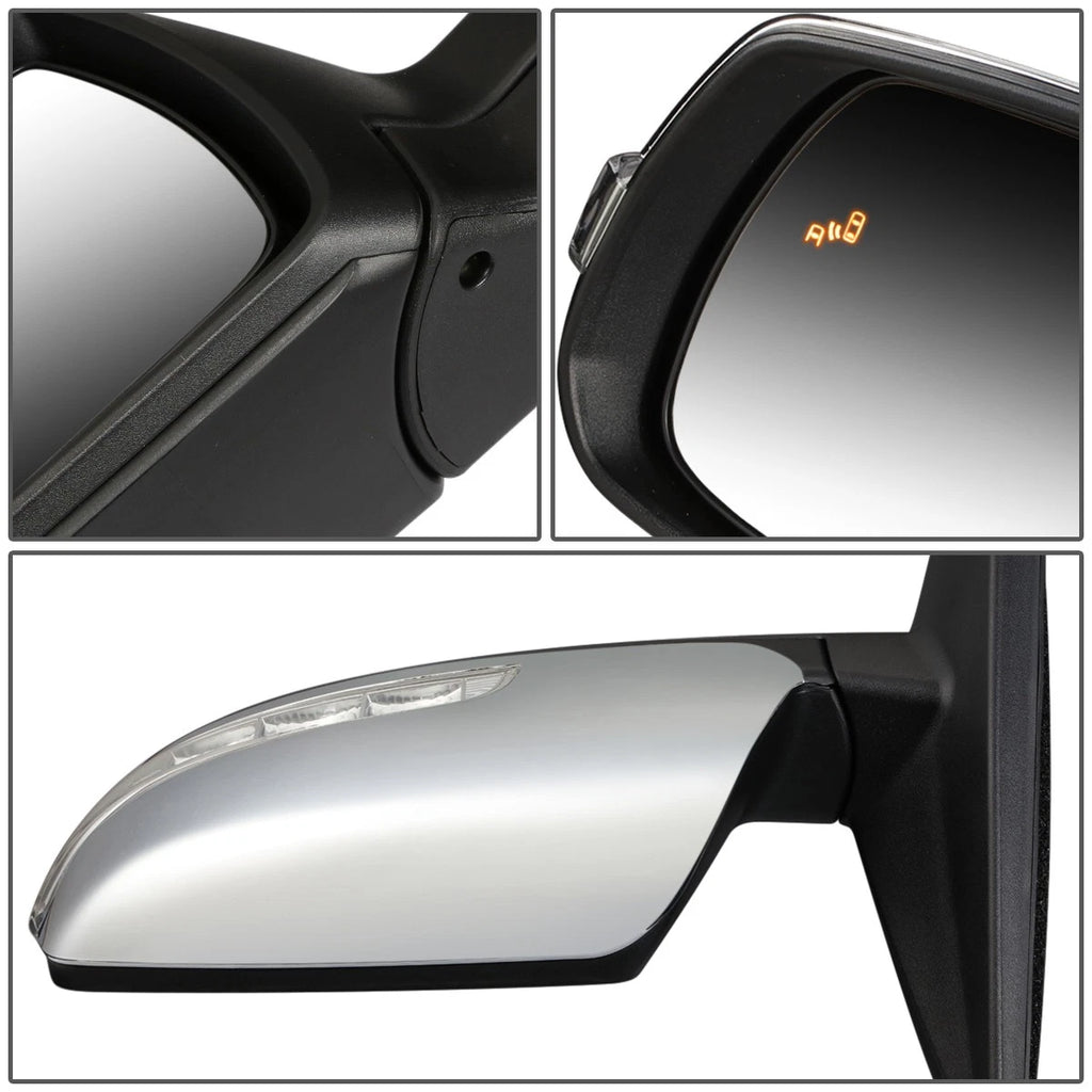 Powered Folding Heated Driver Side Door Mirror for Kia Sorento (2014–2015) KI1320212