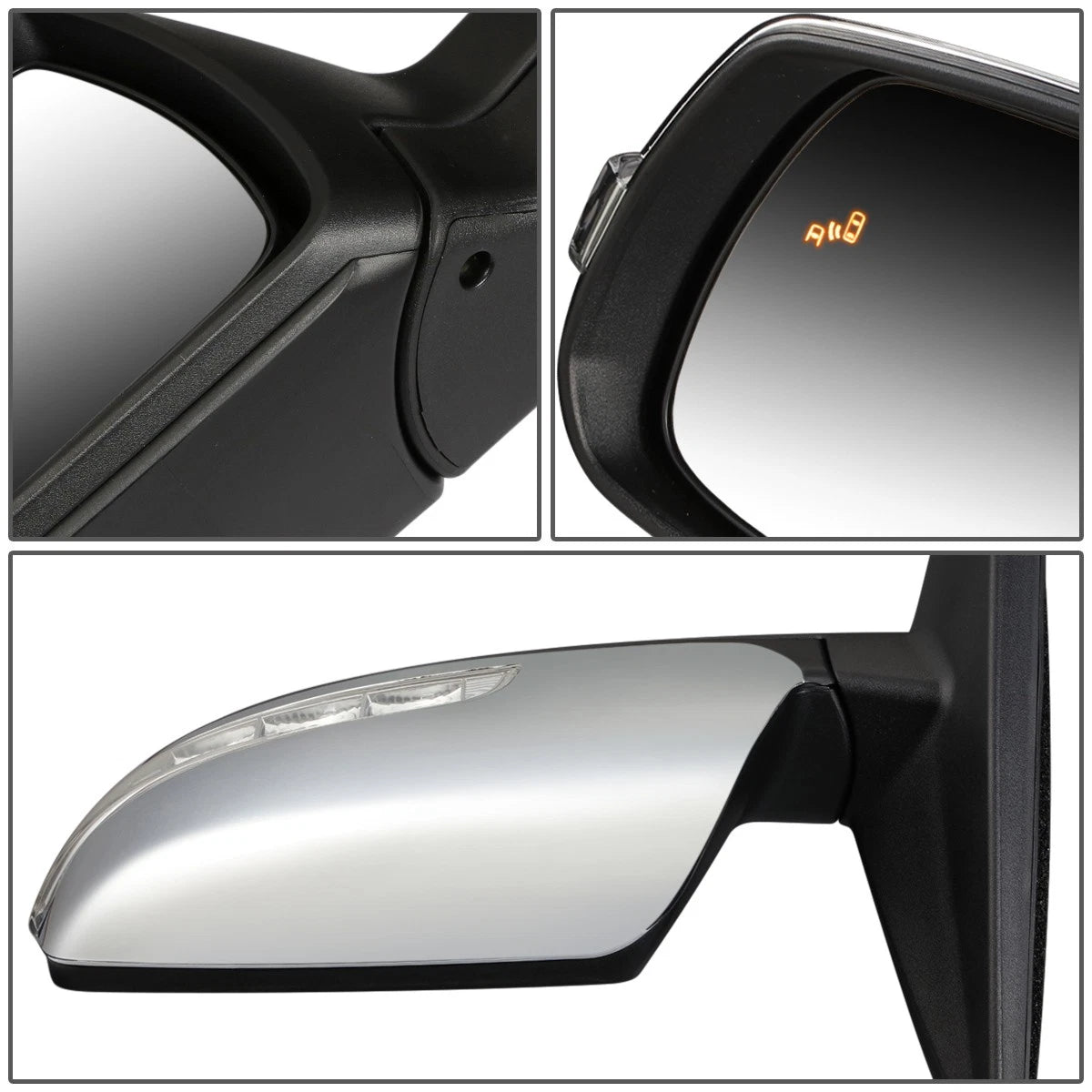 Powered Folding Heated Driver Side Door Mirror for Kia Sorento (2014–2015) KI1320212