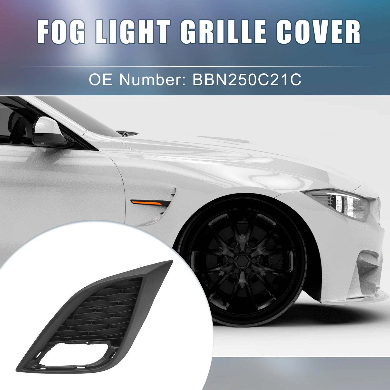 Front Left Fog Light Grille Cover Trim No.BBN250C21C for Mazda 3 (2010–2011)