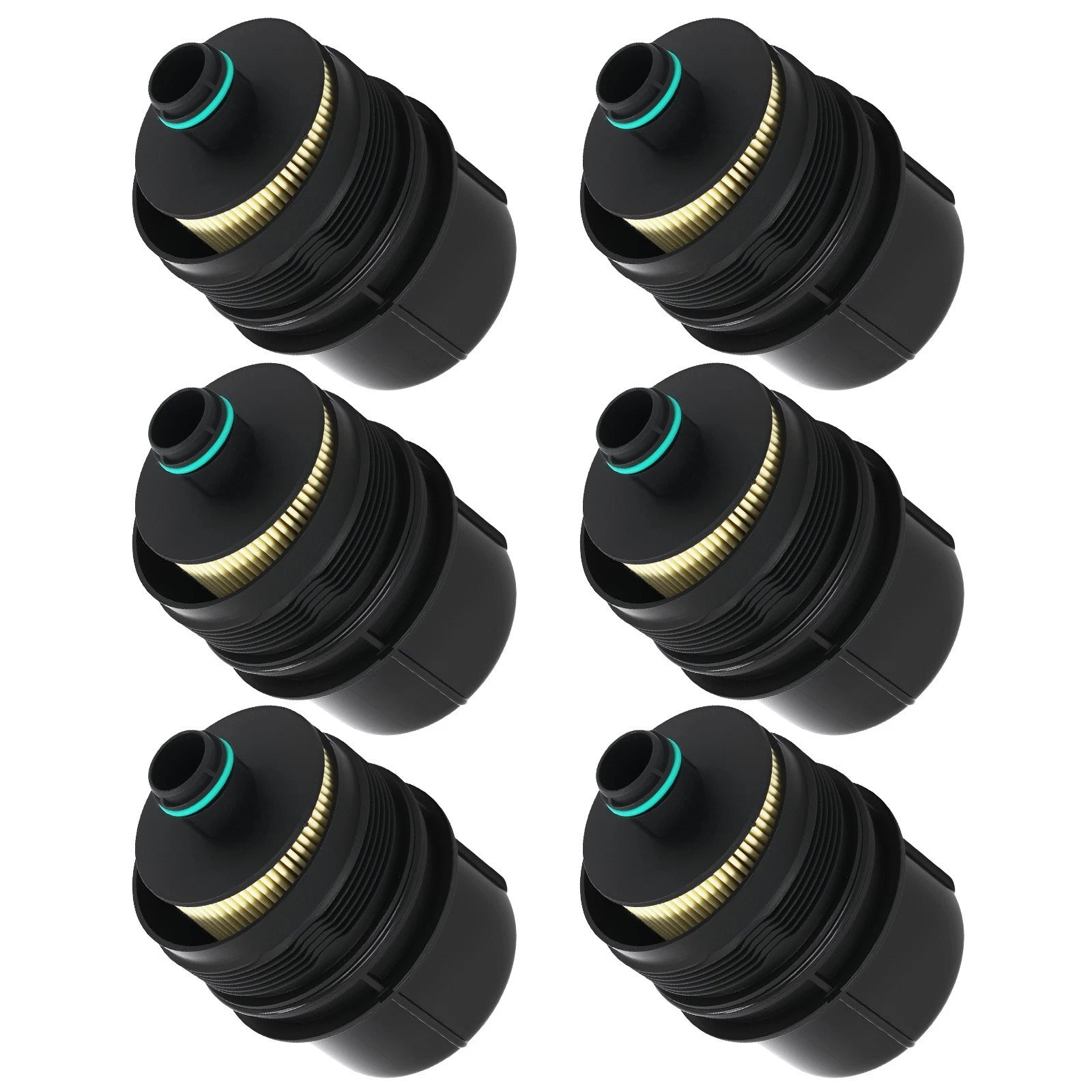 6X Engine Oil Filter 68507598AA 68498720AA for Gladiator 3.0L Diesel (2020–2021)