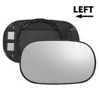 Left Side Convex Mirror Glass for Ford Ka (1996–2008) W/ Back