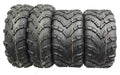 Set of 4 WANDA ATV Tires 23x7-10 Front & 22x10-10 Rear 6PR P3039 - 10261/260