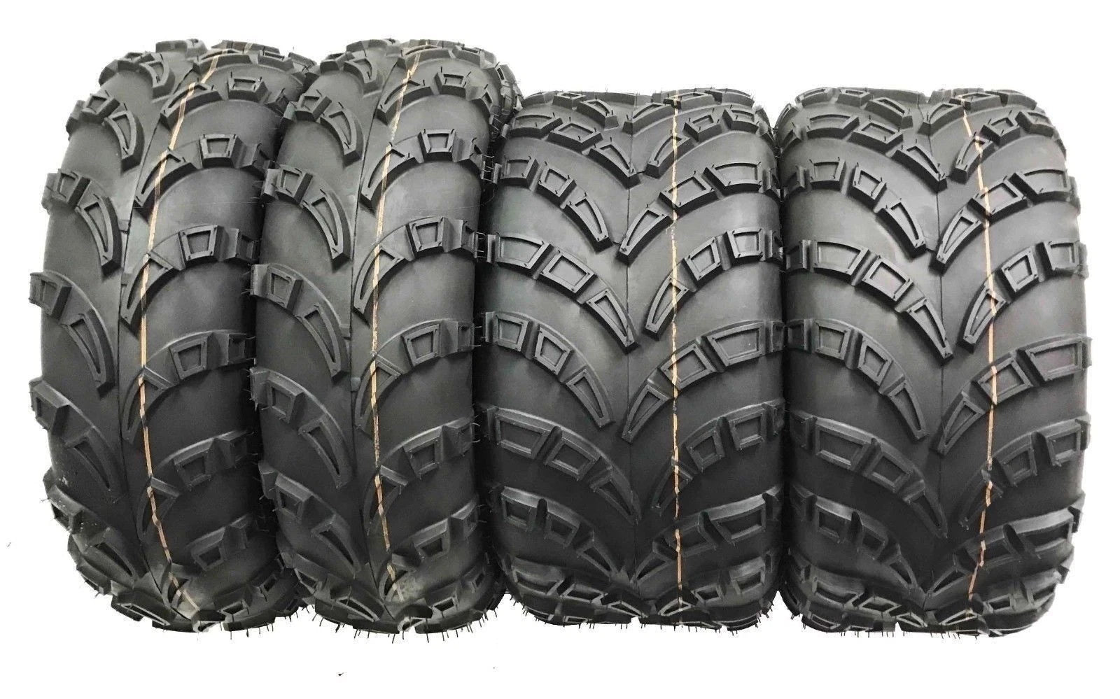 Set of 4 WANDA ATV Tires 23x7-10 Front & 22x10-10 Rear 6PR P3039 - 10261/260