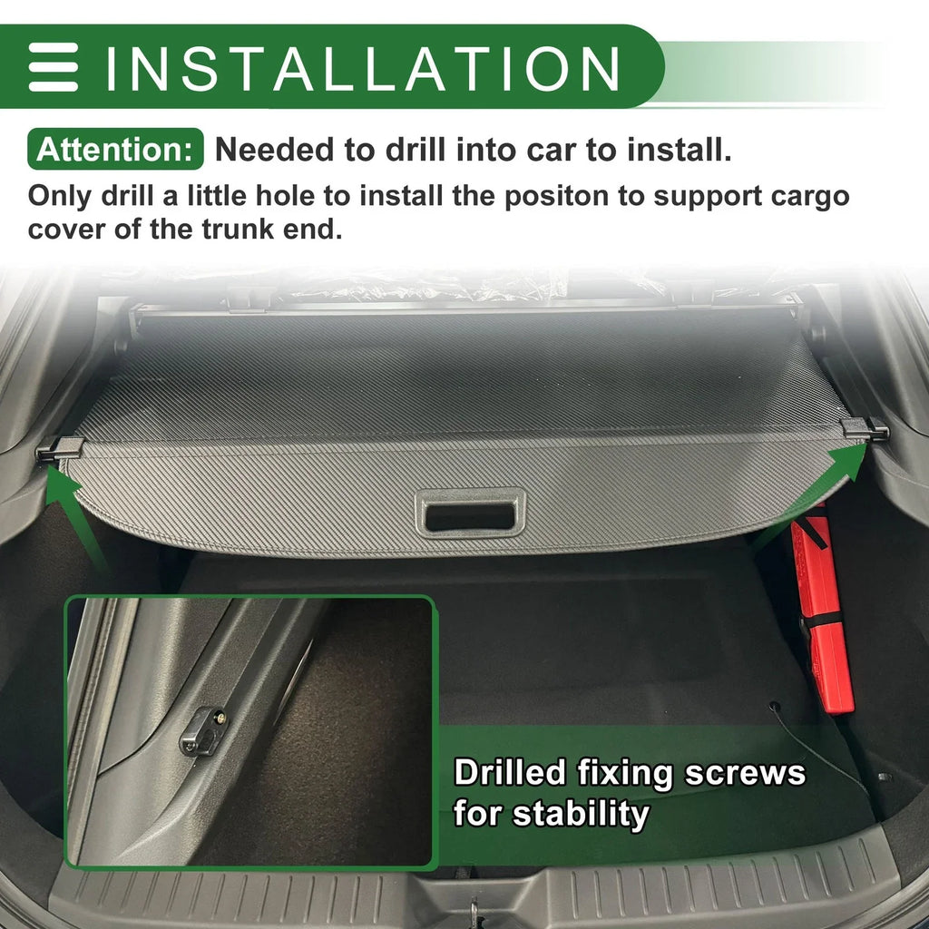 Car Trunk Retractable Cargo Cover for BMW X2 (2018-2023)