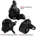 3X Engine Motor & Trans Mount for Honda Civic 2003–2005 (1.3L Hybrid)