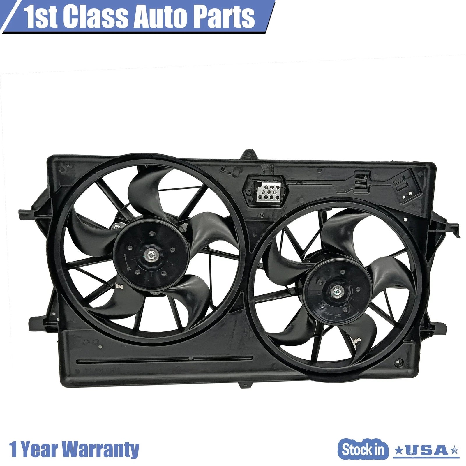 Dual Fan Assembly for Ford Focus (2000–2004) 200W