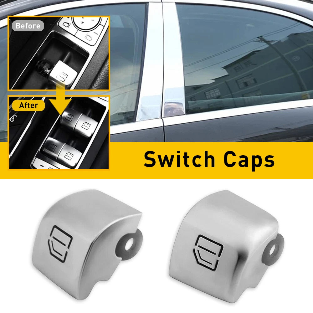 2X Master Power Window Switch for Mercedes-Benz S-Class (2013–2021)