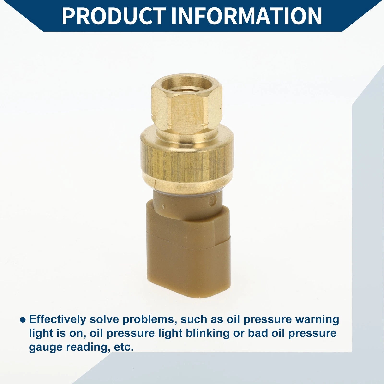 Engine Oil Pressure Sensor Switch for Chevrolet C6500 (1995–2002)