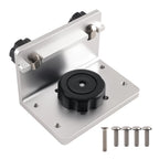 90-Degree Track Mount Adapter for Boat Gunnel Track System (Anodized Aluminum)