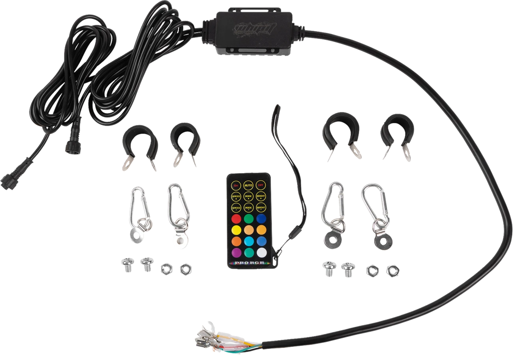 3' RGB Bluetooth Whip Light for Moose Offroad (SB-CHSBTR-132-PU)