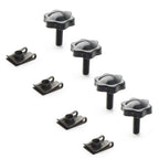 4 x Saddlebag Lock Mounting Bolts for Harley FLHT, FLHTCU